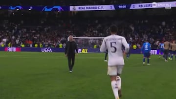 Lo que hizo Bellingham con Rose al final del partido en el Bernab¨¦u: dice mucho y muy bien de Jude