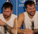Doncic pone patas arriba la sala de prensa con esta genial respuesta sobre su espectacular bandeja