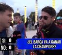 El Chiringuito pregunta a 101 culés en Montjuïc si van a ganar la Champions y el resultado sorprende