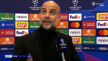 Guardiola no pudo definir mejor en tan poco lo que es jugar en el Bernab¨¦u como lo hizo en TNT