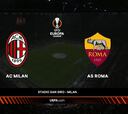 Resumen y goles del AC Milan vs AS Roma, ida de cuartos de final de la Europa League