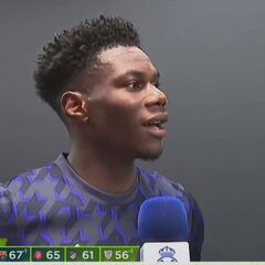 Lucas Vázquez vacila a Tchouaméni en una entrevista y su reacción es de crack total