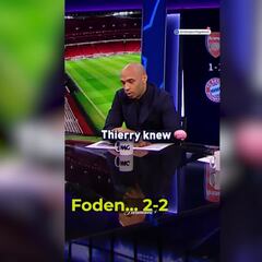 Sale a la luz la reacción de Henry al 2-2 del City en el Bernabéu y les va a dejar a cuadros