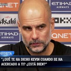 Guardiola, y lo que le dijo De Bruyne: “Sin vómitos hoy...”