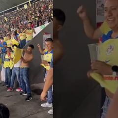 Tras goleada, seguidor del Toluca se volvió americanista