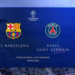 Resumen y goles del PSG vs. FC Barcelona, cuartos de final de la Champions League