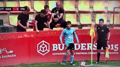 Críticas feroces al linier y al de seguridad tras recibir un pellizco un jugador en Primera RFEF