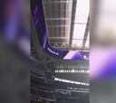 El impresionante vídeomarcador del Bernabéu a pleno rendimiento en su debut