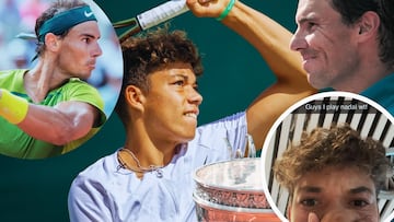 Darwin Blanch ten¨ªa tres a?os cuando Nadal hab¨ªa ganado cinco veces en Roland Garros