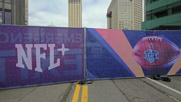 Detroit, la calma en la ciudad antes del Draft de la NFL