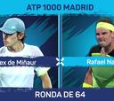 Revancha de Nadal ante De Miñaur en Madrid