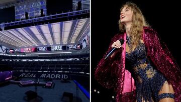 Recrean c¨®mo ser¨ªa el concierto de Taylor Swift en el Bernab¨¦u y deja a cualquiera sin palabras