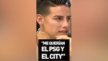 La frase que le dijo Florentino a James con ofertas de City y PSG antes de fichar por el Madrid