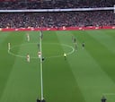 DAZN estrena en el Arsenal-Luton una nueva forma de ver el fútbol: el modo videojuego