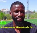 Rüdiger confiesa lo que haría a Mbappé si intenta pasarle en la final de Champions