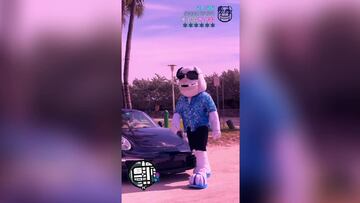 Rayados celebró la victoria en Miami al estilo Vice City
