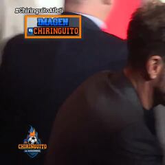 El tenso momento de Simeone con el Mono Burgos