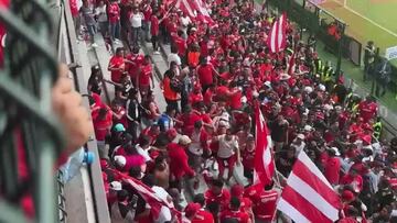 Bronca en las tribunas del Toluca - Atlas, ¡de la alegría a la preocupación!