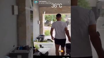‘Maxi’ Meza sale a darle agua a osos en ola de calor en Monterrey
