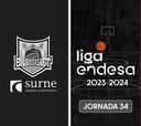 Resumen del Bilbao Basket vs Barcelona, jornada 34 de la Liga Endesa