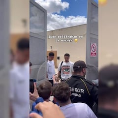 Aparece Bellingham en la Warner y se arma la Marimorena: las caras con su hermano lo dicen todo