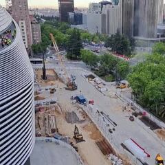 Fuga de gas en el Bernabéu: el accidente provoca cortes de tráfico y paradas del Metro