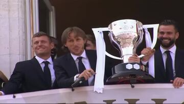 Hoy se ve bien distinto: la cara de Kroos en el balcón que pasó desapercibida