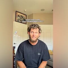 Pro golfer reveals the cost of playing professionally in a tournament in eye-opening video