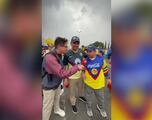 Afición americanista se ve levantando la 15 en el Azteca