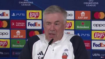Ancelotti molesto por querer hacer menos la Champions de Madrid