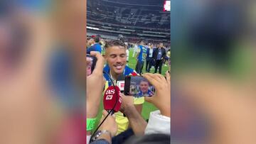 Jonathan dos Santos: “El equipo hizo méritos para estar donde estamos”