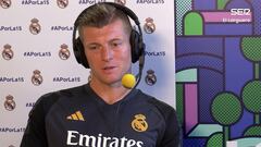 La pregunta del millón a Kroos: “¿El balón de oro? Ancelotti tiene razón”