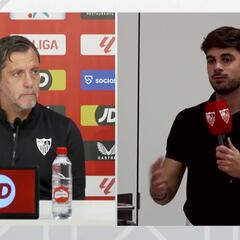 Muy raro de ver: recado de Sánchez Flores a la directiva sin saber si va a renovar o no