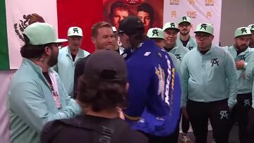 Así fue como Peso Pluma disfrutó de la victoria del Canelo Álvarez sobre Jaime Munguía
