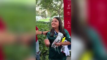 El detalle de José ‘Tala’ Rangel con una aficionada de Chivas