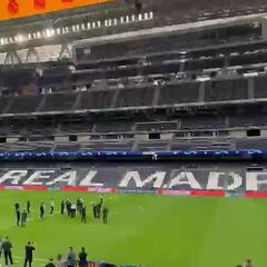 La reacción del Bayern nada más conocer el Bernabéu que no puede ser más significativa