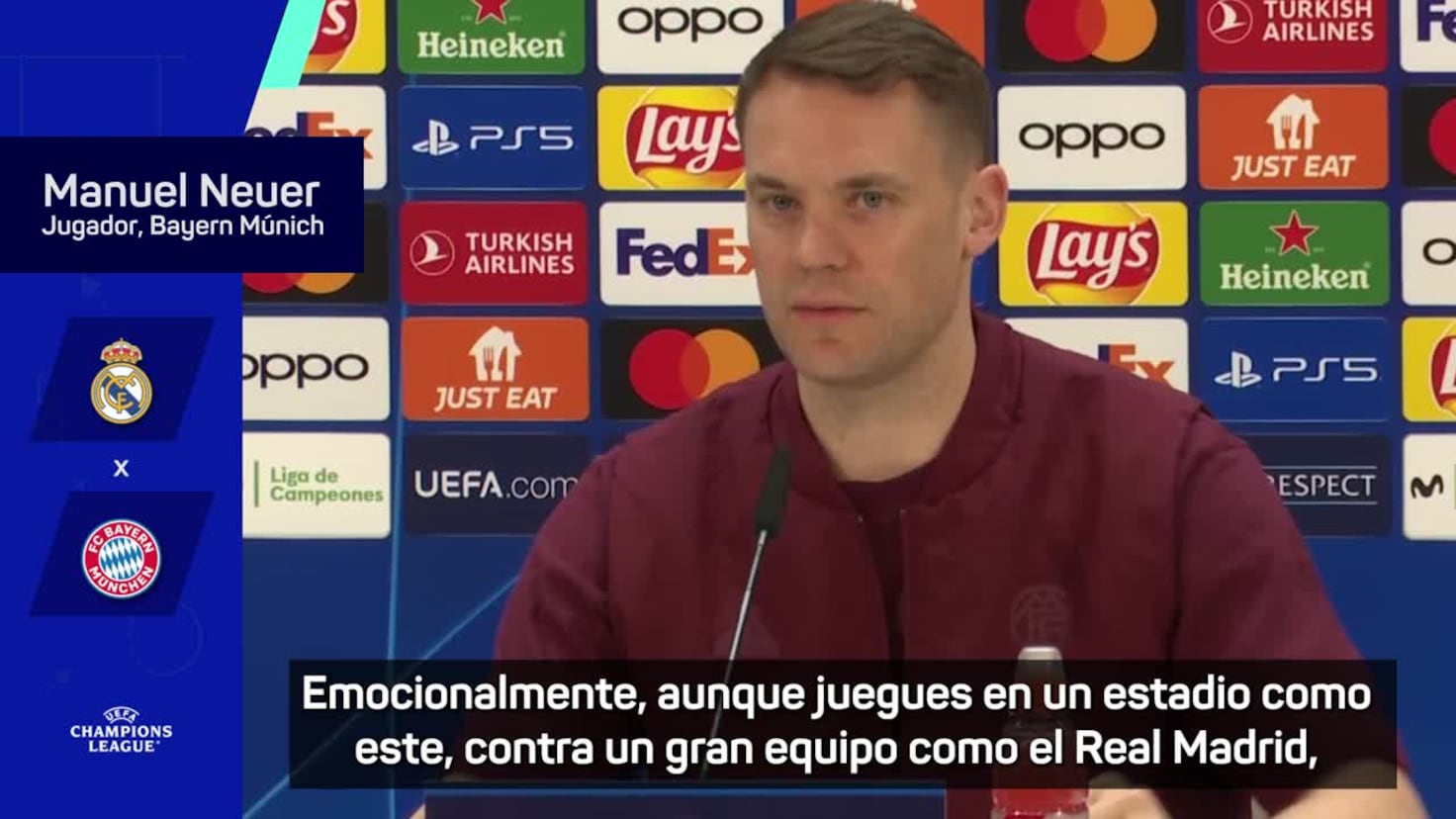 مانويل نوير يؤكد على أهمية الثبات النفسي في مواجهة ريال مدريد بملعب برنابيو