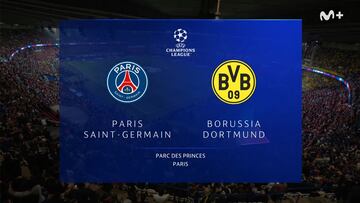 Resumen y gol del PSG vs Borussia Dortmund, vuelta de semifinales de la Champions League