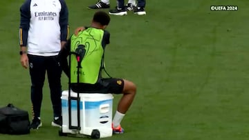 Saltan las alarmas con el hombro de Bellingham: sus últimas imágenes dan que hablar