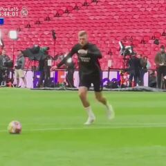 Emotional last minute at Wembley: Kroos’ final Real Madrid training with special companion brings tears