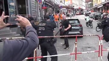 Man with knife “threatens to blow up building” in Hamburg: what do we know?