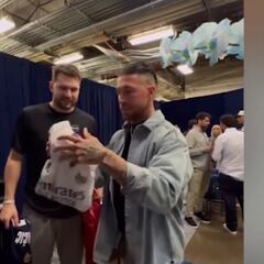 Controversia en Sevilla con Ramos por su intercambio de camisetas con Doncic