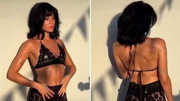 El v¨ªdeo de Aitana que arrasa: su look con transparencias es de lo m¨¢s comentado