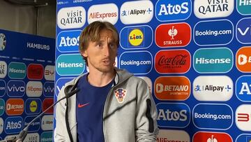 La reacción de Modric en zona mixta según escuchó que el periodista era español