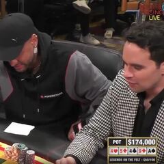 The viral reaction of Neymar after losing a $175,000 pot in poker to Jimmy Butler in LA