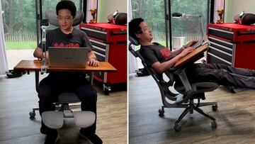 Revolutionary workstation: the game-changing chair-table combo that could transform office productivity