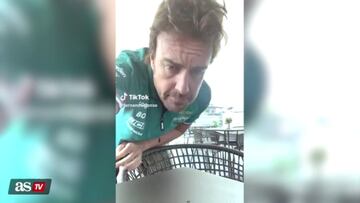 Alonso revoluciona las redes con su nuevo v¨ªdeo de TikTok al que nadie da cr¨¦dito