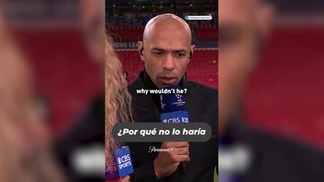El mejor para decírselo porque a él le va a escuchar: el aviso de Henry a Mbappé en Wembley sobre el Real Madrid