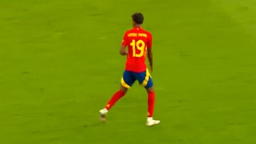 Sale otra toma de Lamine en la final: lo que hizo aqu¨ª con 2-1 no cabe en su madurez