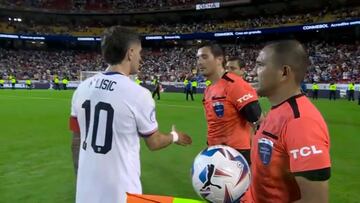 Indignación en la Copa América: Estados Unidos clama al cielo por el feo gesto del árbitro a Pulisic 